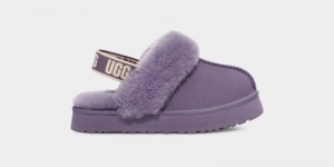 Purple Ugg Funkette Kids' Slippers | Saudi Arabia-2387156