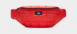 Red Ugg Gibbs Puff Women's Belt Bags | Saudi Arabia-9706548