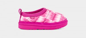 Rose / White Ugg Tasman Lta Wavelength Kids' Slippers | Saudi Arabia-0834912