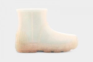 White Ugg Drizlita Glitter Women's Boots | Saudi Arabia-0319758