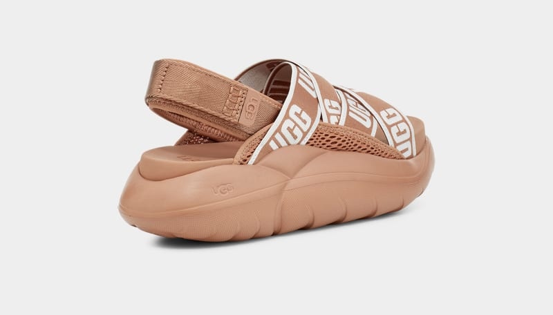 Apricot Ugg La Cloud Women's Sandals | Saudi Arabia-6091857