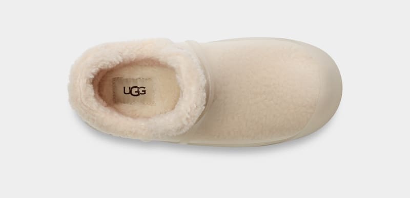 Beige Ugg Raincloud Clear Women's Boots | Saudi Arabia-9476201