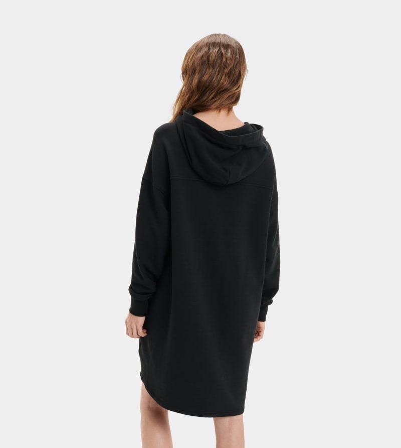 Black Ugg Aderyn Hoodie Women's Dress | Saudi Arabia-9260741