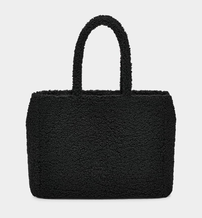 Black Ugg Adrina Sherpa Women's Tote Bags | Saudi Arabia-0849372