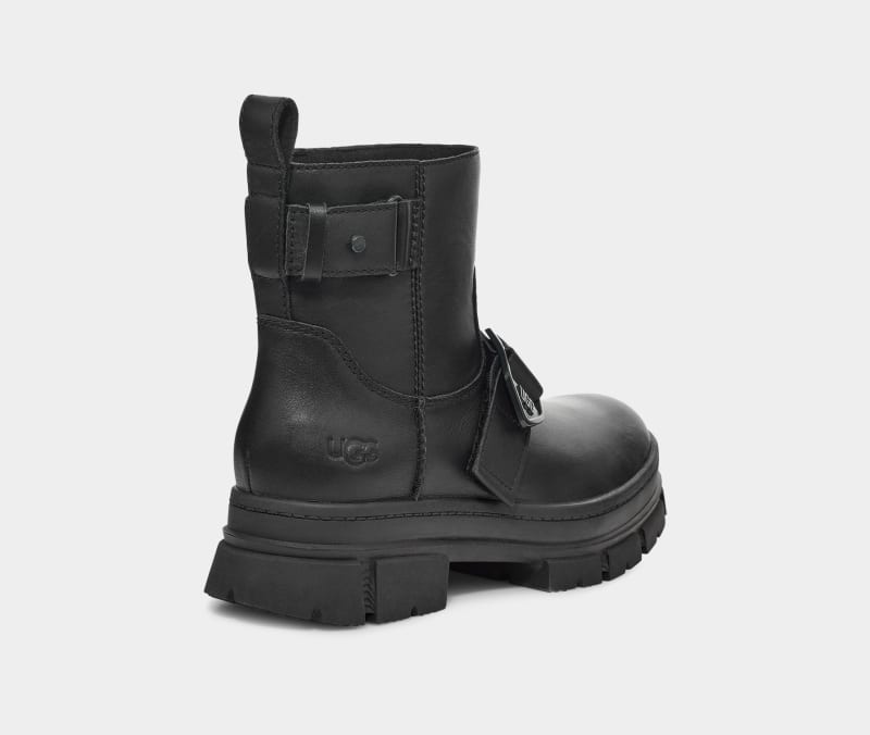 Black Ugg Ashton Short Women's Ankle Boots | Saudi Arabia-9413260