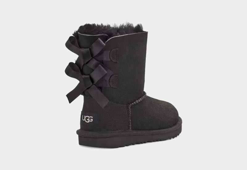 Black Ugg Bailey Bow Ii Kids' Winter Boots | Saudi Arabia-4978165