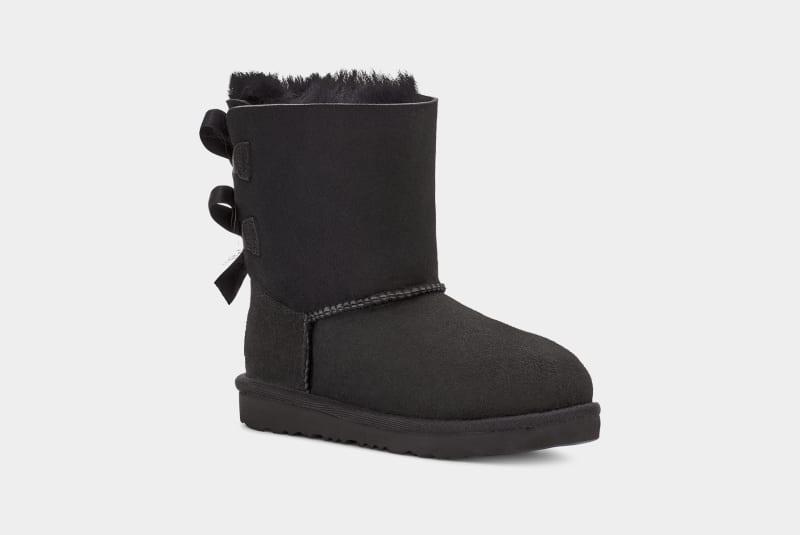 Black Ugg Bailey Bow Ii Kids' Winter Boots | Saudi Arabia-4978165