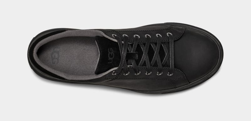 Black Ugg Baysider Low Weather Men's Sneakers | Saudi Arabia-7402913