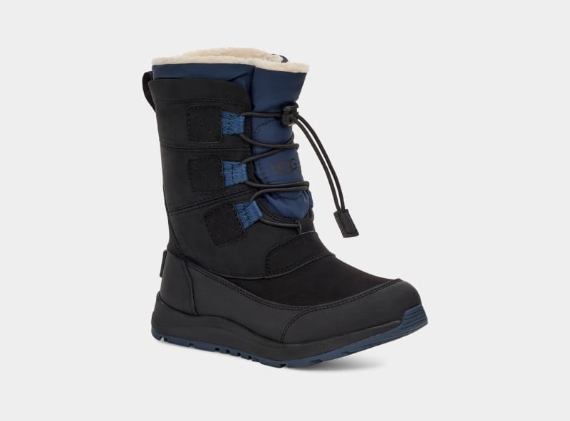 Black Ugg Bellemore Weather Kids' Boots | Saudi Arabia-2157396