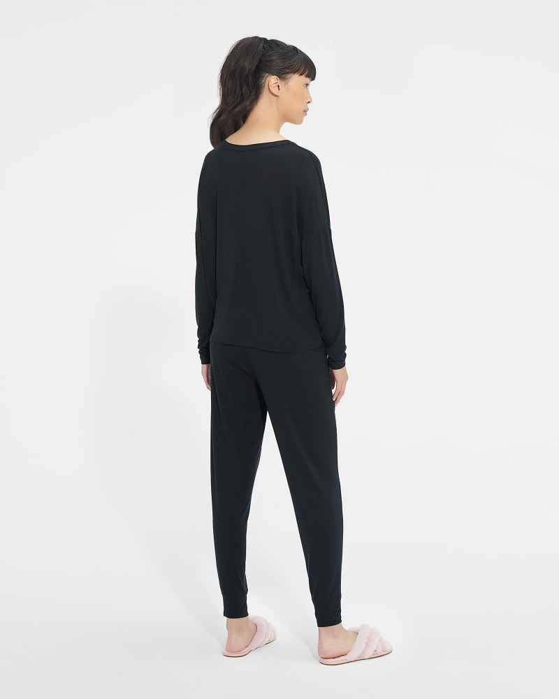 Black Ugg Birgit Set Ii Women's Sleepwear | Saudi Arabia-1687945