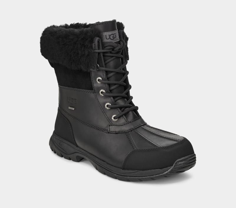 Black Ugg Butte Men's Boots | Saudi Arabia-4152893