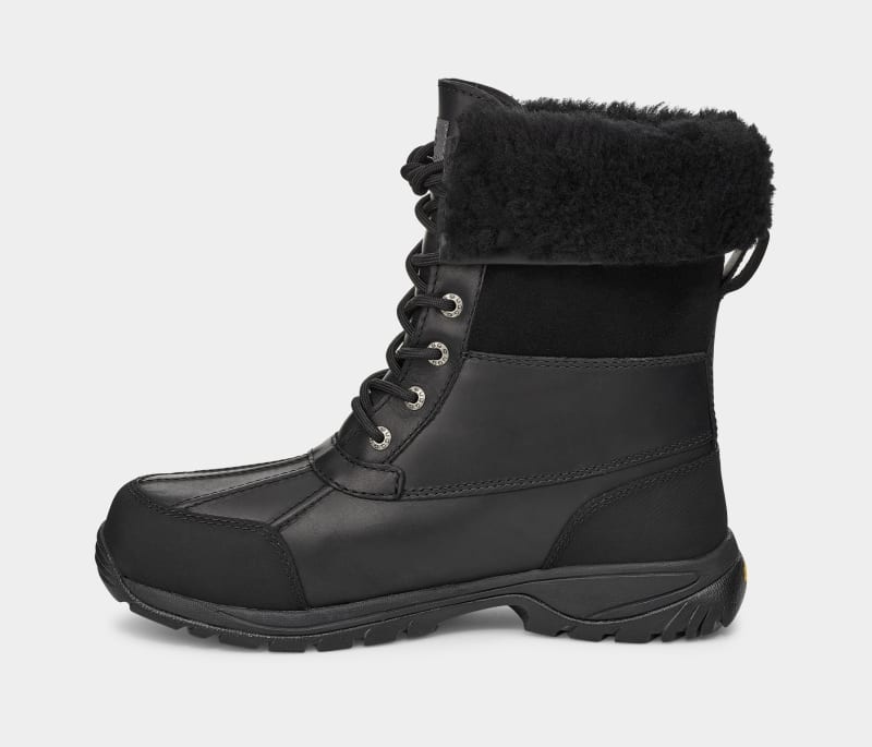 Black Ugg Butte Men's Boots | Saudi Arabia-4152893