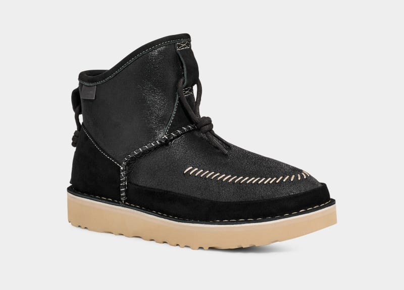 Black Ugg Campfire Crafted Regenerate Men's Boots | Saudi Arabia-9728645