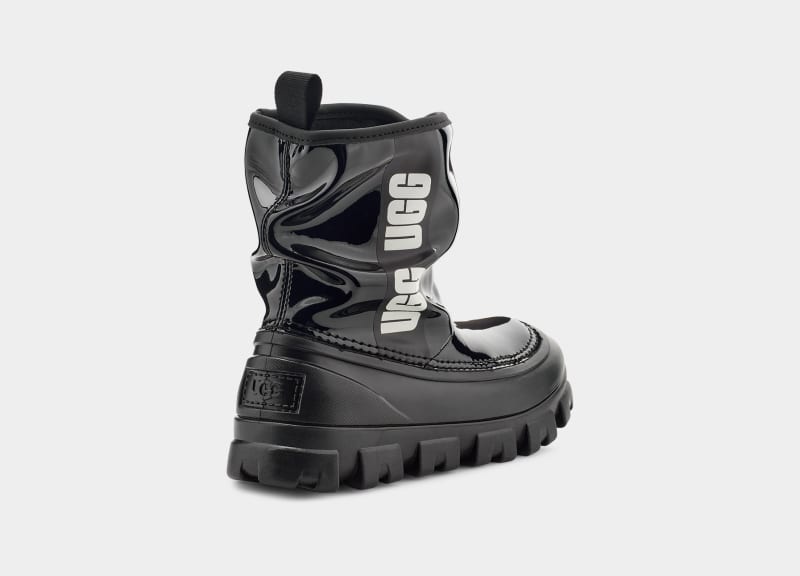 Black Ugg Classic Brellah Mini Kids' Boots | Saudi Arabia-2098374