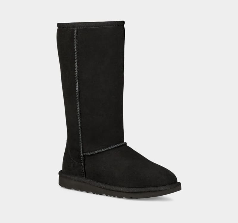 Black Ugg Classic Ii Tall Kids' Boots | Saudi Arabia-2467351