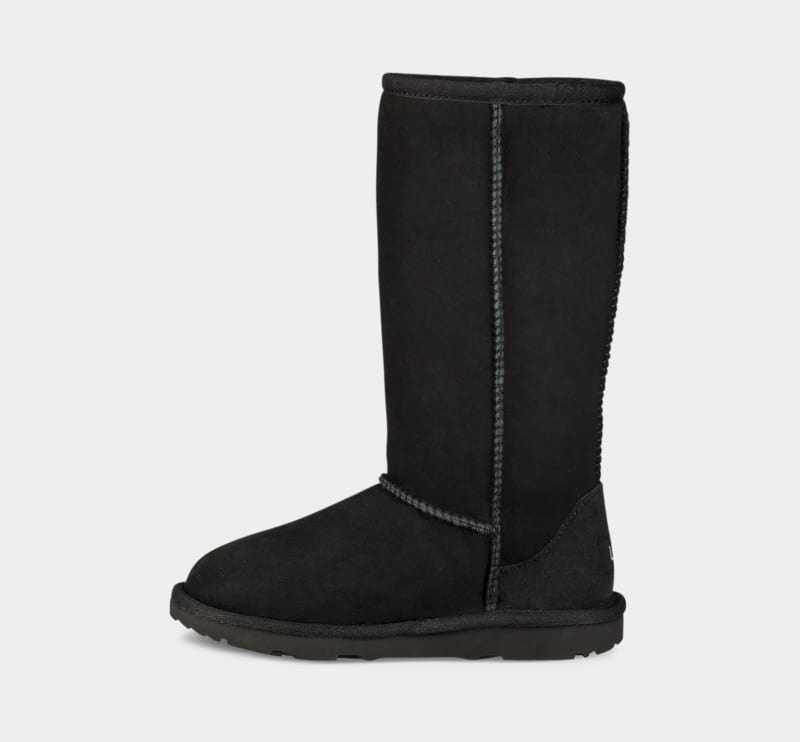 Black Ugg Classic Ii Tall Kids' Boots | Saudi Arabia-2467351