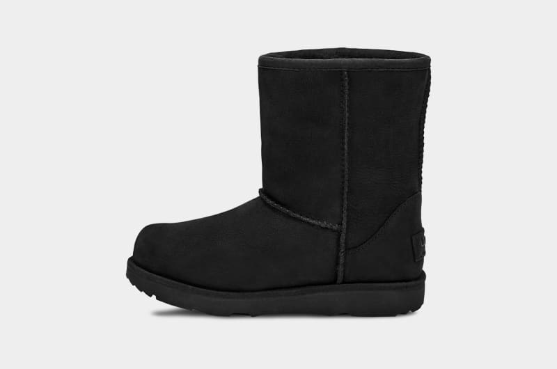 Black Ugg Classic Ii Weather Short Kids' Boots | Saudi Arabia-4126087