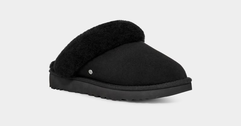 Black Ugg Classic Ii Women's Slippers | Saudi Arabia-3926578