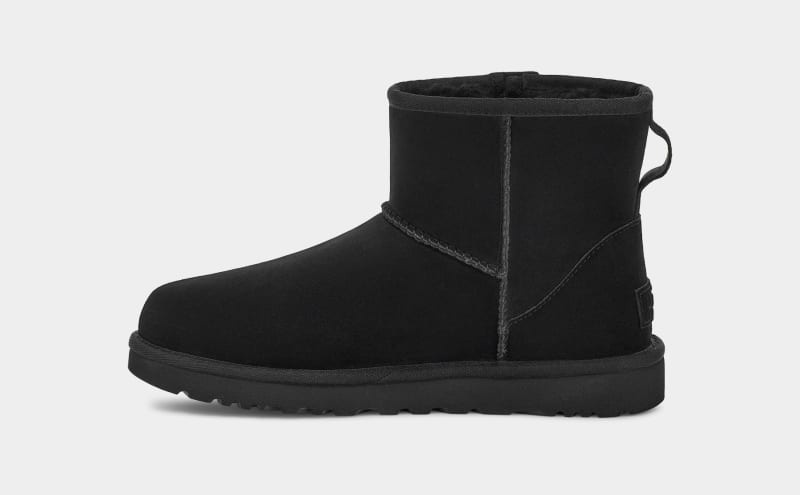 Black Ugg Classic Mini Bailey Zip Women's Boots | Saudi Arabia-8479523