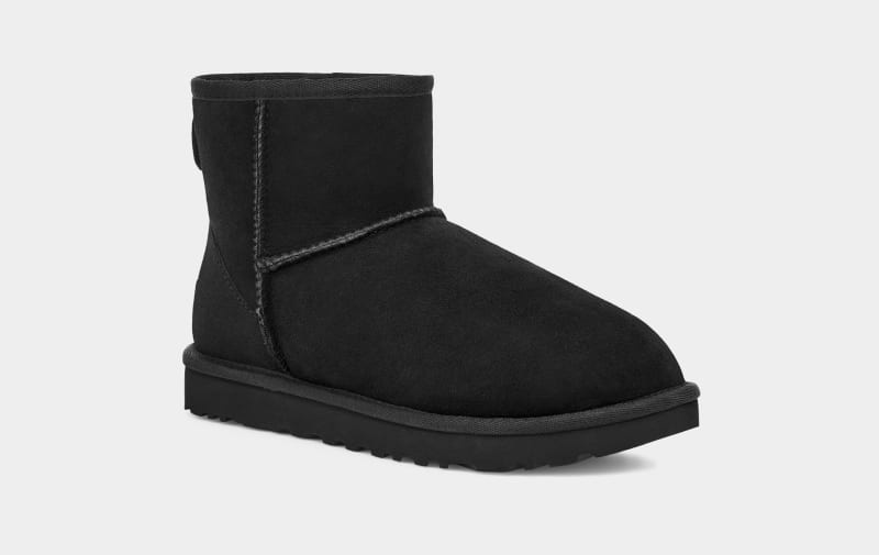 Black Ugg Classic Mini Ii Women's Boots | Saudi Arabia-3197806