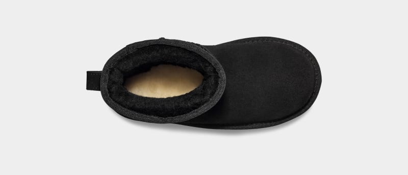 Black Ugg Classic Mini Platform Kids' Boots | Saudi Arabia-9425316