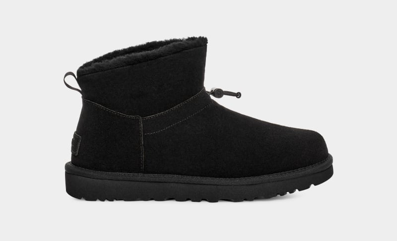 Black Ugg Classic Mini Toggler Women\'s Boots | Saudi Arabia-5172304