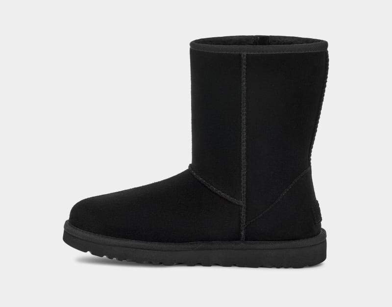 Black Ugg Classic Short Bailey Zip Women's Boots | Saudi Arabia-4528170