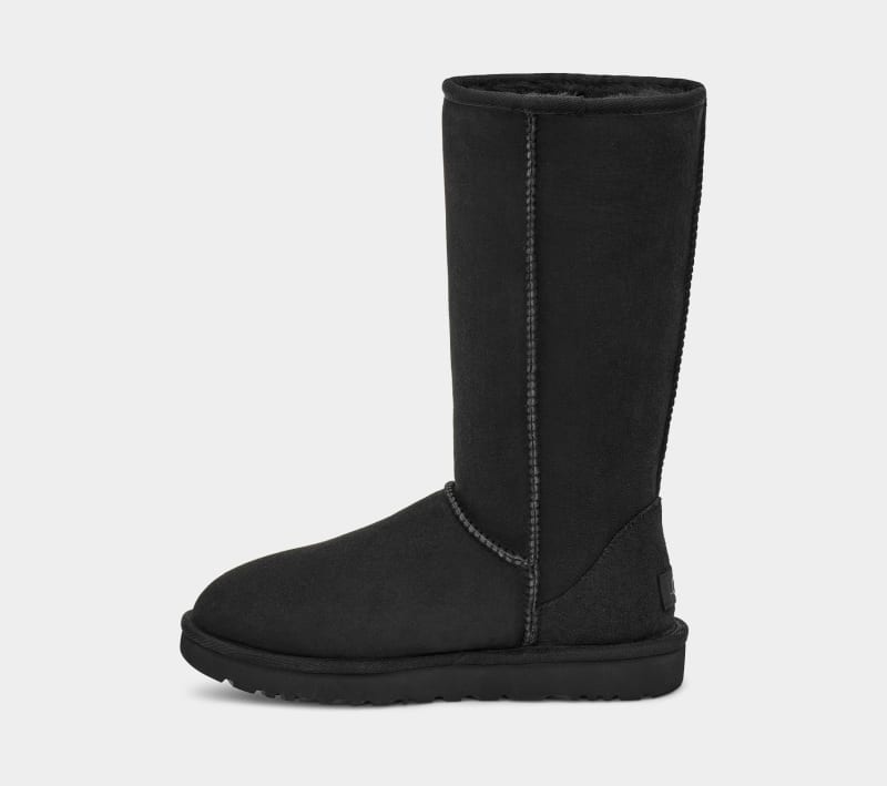 Black Ugg Classic Tall Ii Women's Boots | Saudi Arabia-6305194