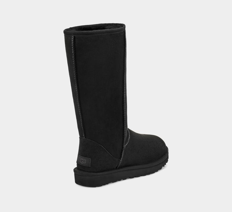 Black Ugg Classic Tall Ii Women's Boots | Saudi Arabia-6305194