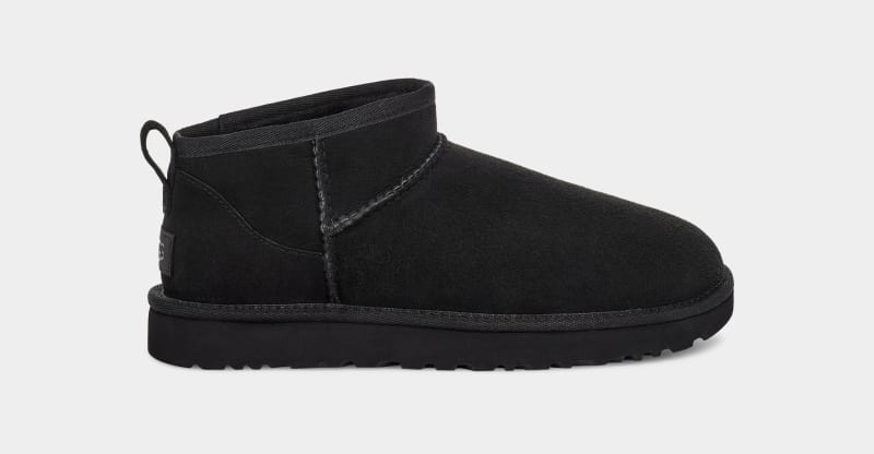 Black Ugg Classic Ultra Mini Women\'s Boots | Saudi Arabia-8250719