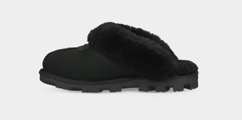 Black Ugg Coquette Women's Slippers | Saudi Arabia-6215498