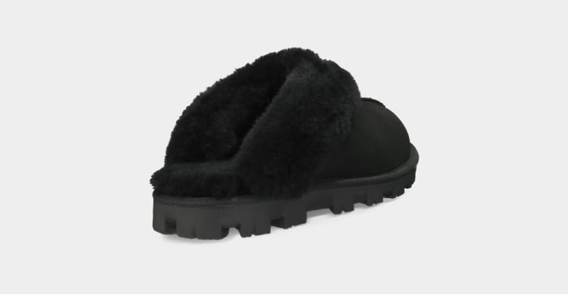 Black Ugg Coquette Women's Slippers | Saudi Arabia-6215498