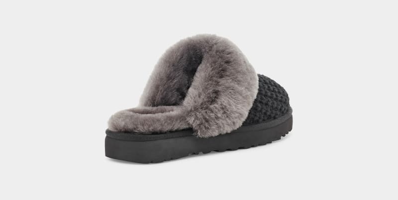 Black Ugg Cozy Women's Slippers | Saudi Arabia-8640725