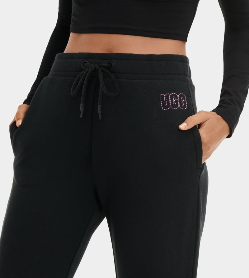 Black Ugg Daniella Women's Sweatpants | Saudi Arabia-8190623