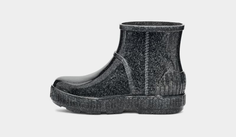 Black Ugg Drizlita Glitter Kids' Boots | Saudi Arabia-2413659