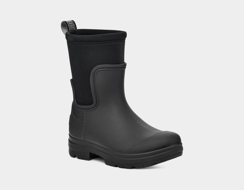 Black Ugg Droplet Mid Kids' Boots | Saudi Arabia-8692031