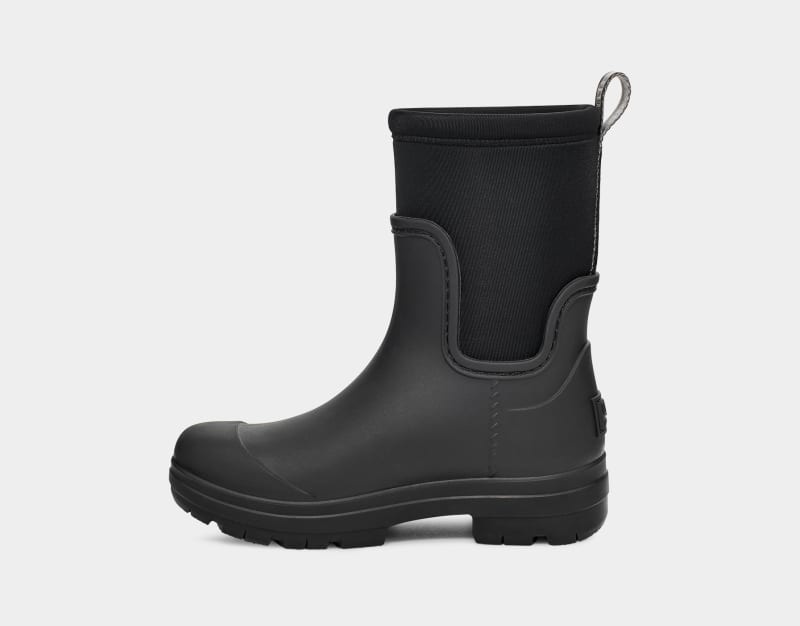 Black Ugg Droplet Mid Kids' Boots | Saudi Arabia-8692031