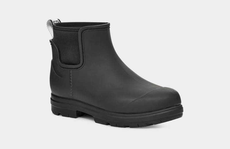 Black Ugg Droplet Women's Chelsea Boots | Saudi Arabia-3516872