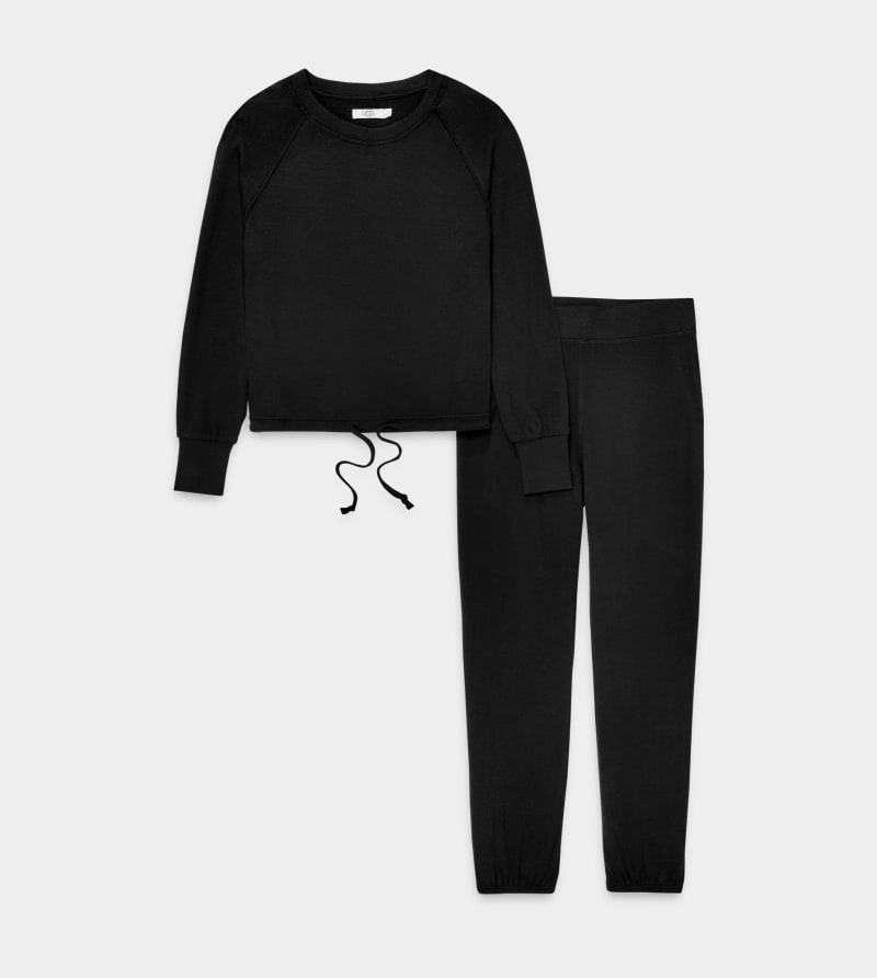 Black Ugg Gable Set Women\'s Sleepwear | Saudi Arabia-6324091