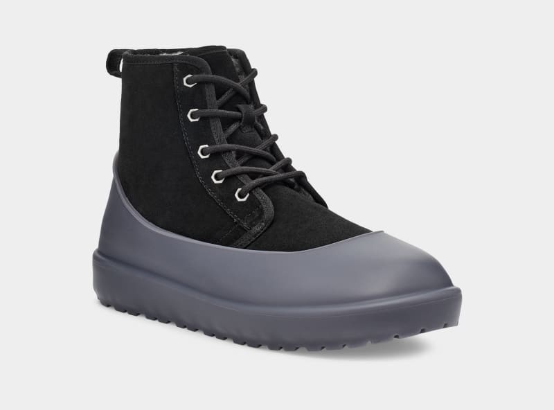 Black Ugg Guard Men's Boots | Saudi Arabia-5139680