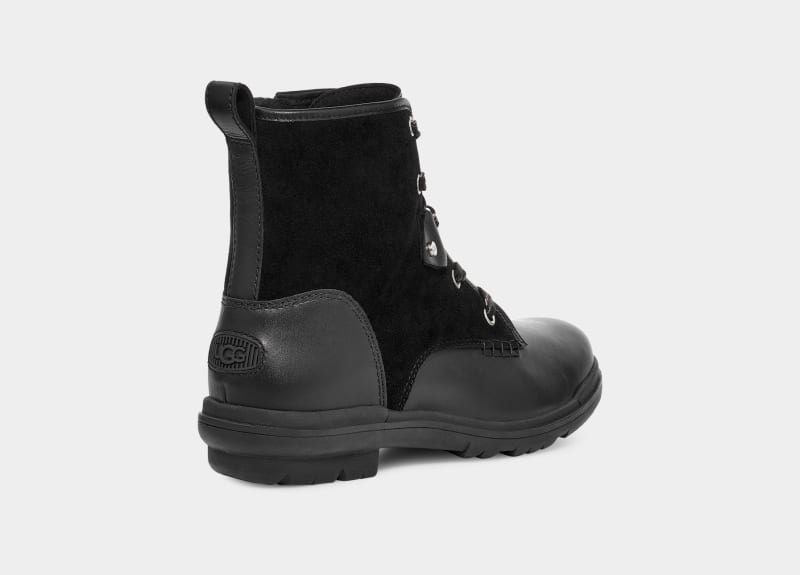 Black Ugg Hapsburg Hiker Women's Ankle Boots | Saudi Arabia-4587921