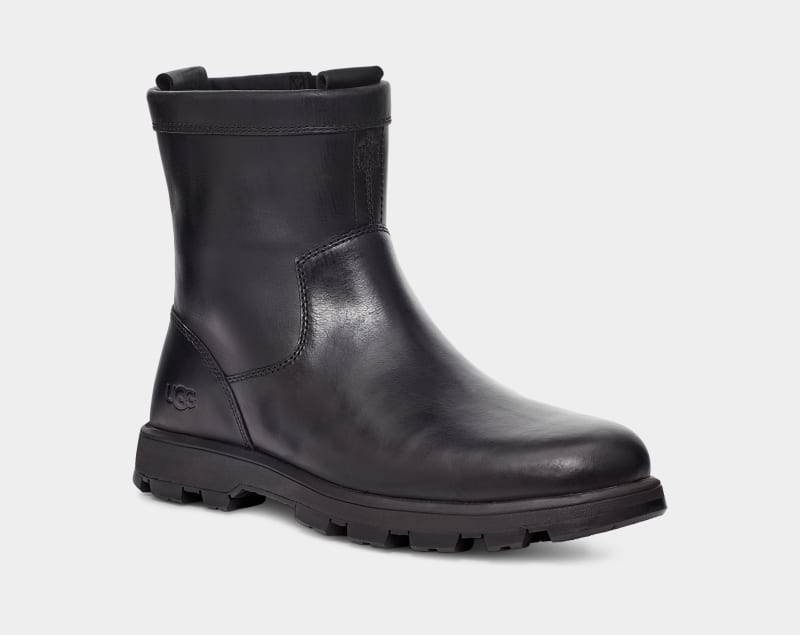 Black Ugg Kennen Men's Boots | Saudi Arabia-2639547