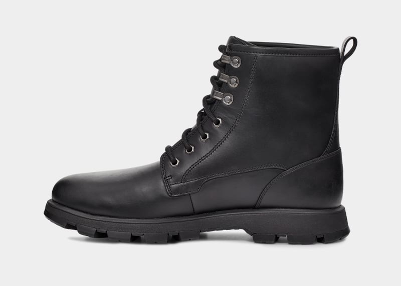 Black Ugg Kirkson Men's Ankle Boots | Saudi Arabia-1804923