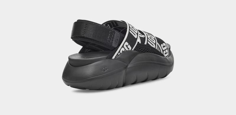 Black Ugg La Cloud Women's Sandals | Saudi Arabia-2173948