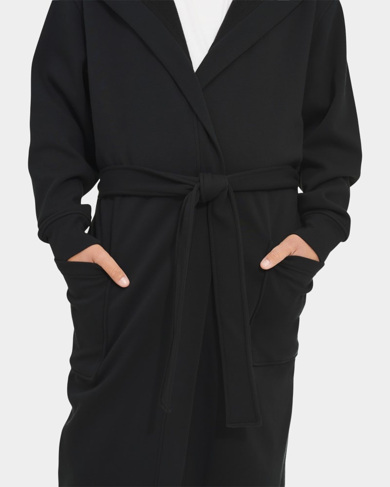 Black Ugg Leeland Men's Robe | Saudi Arabia-5106374