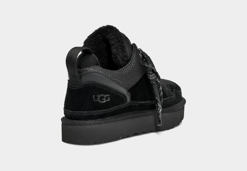 Black Ugg Lowmel Women's Sneakers | Saudi Arabia-9301248