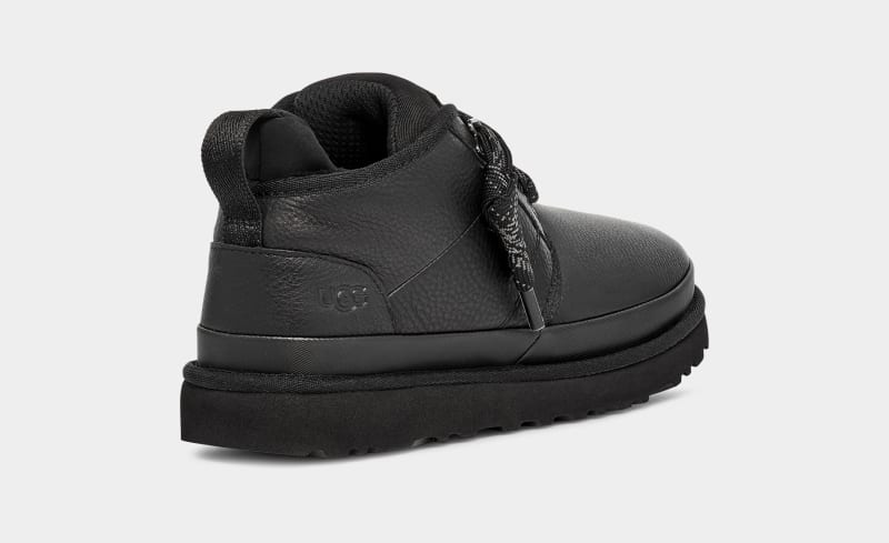 Black Ugg Neumel Ft Men's Boots | Saudi Arabia-0915643