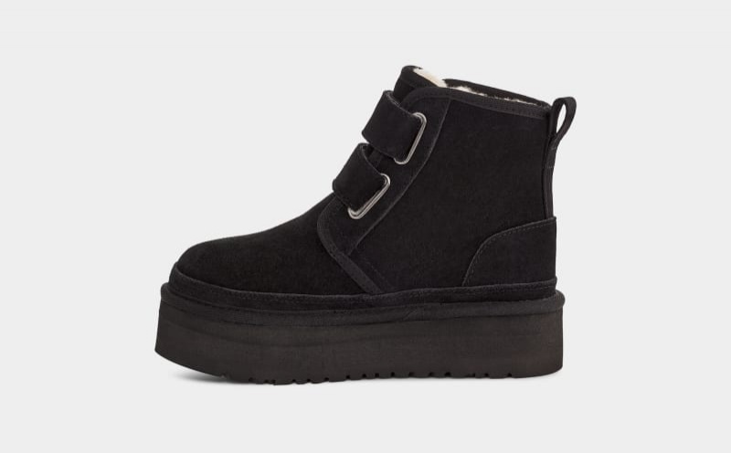 Black Ugg Neumel Platform Kids' Boots | Saudi Arabia-4685910