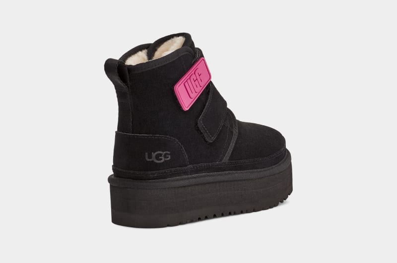 Black Ugg Neumel Platform Kids' Boots | Saudi Arabia-4685910