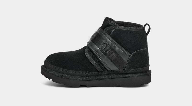 Black Ugg Neumel Snapback Kids' Boots | Saudi Arabia-9248670